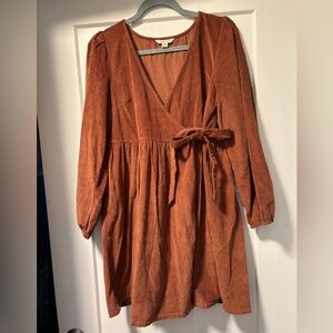 American eagle corduroy dress